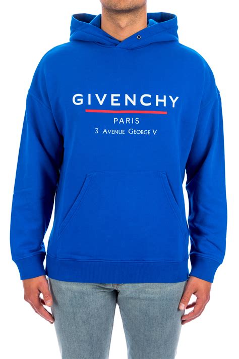 givenchy polo t shirt blue|givenchy hoodie for men.